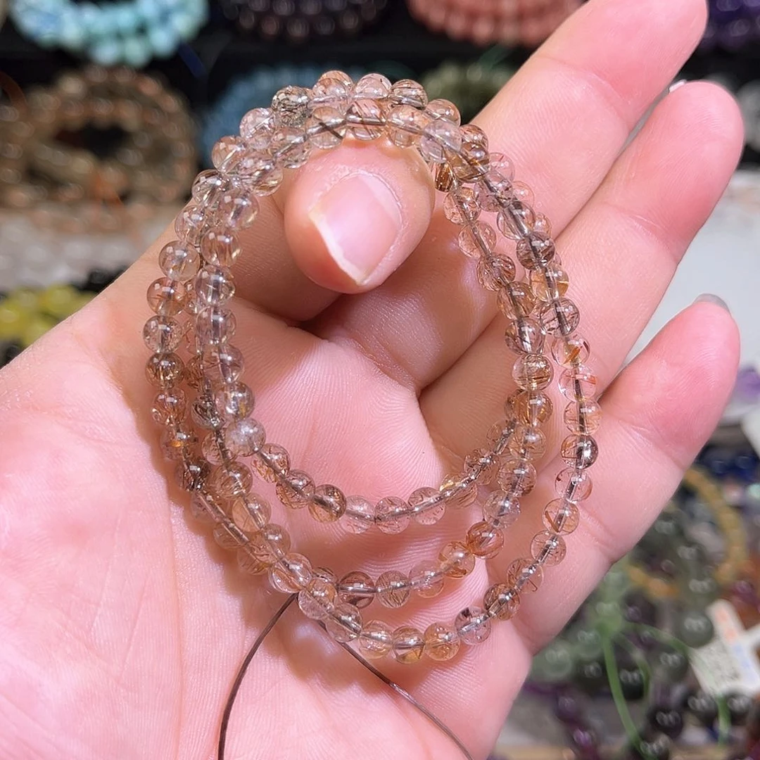 水晶手串未镶嵌天然水晶未镶嵌