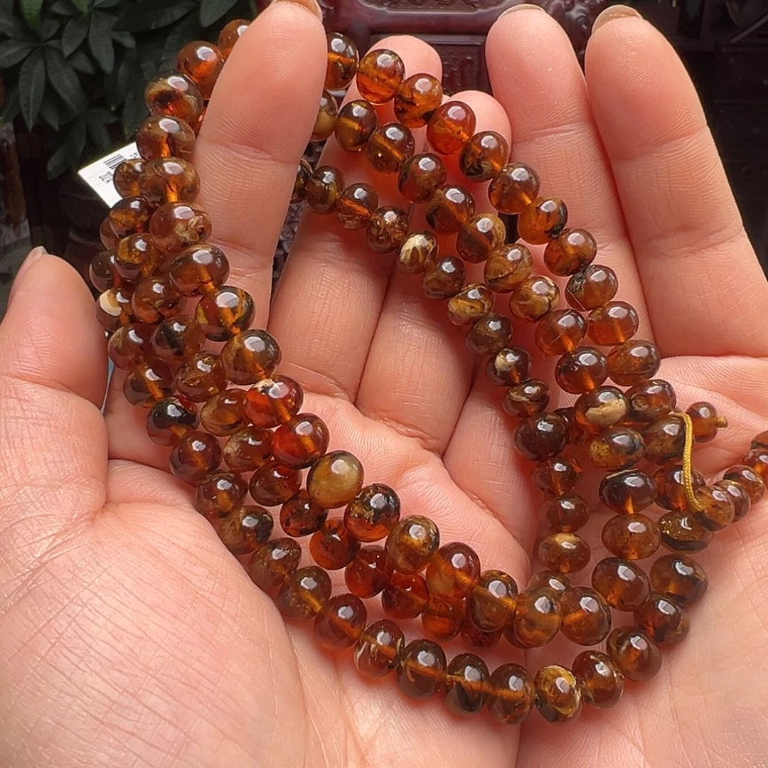 琥珀未镶嵌裸石抚顺琥珀20214八