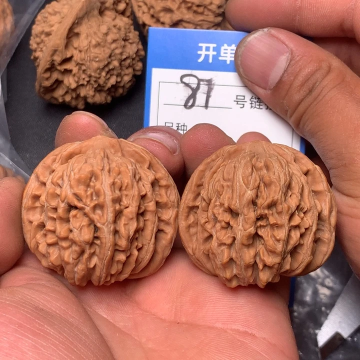 文玩核桃把件41四座楼87