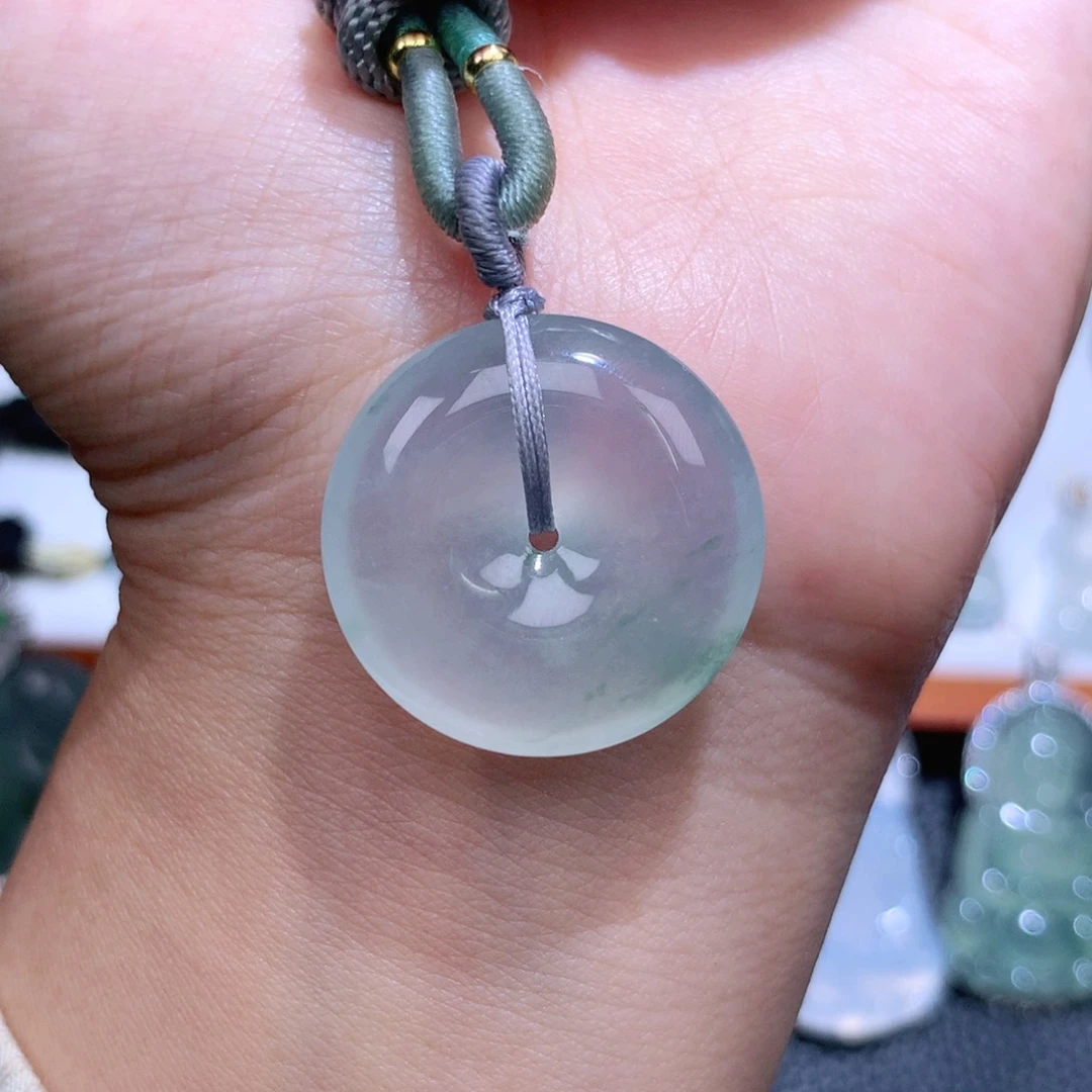 颈饰未镶嵌翡翠扣子