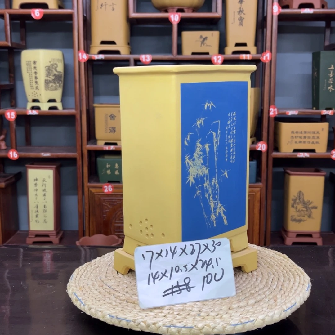 紫砂花盆紫砂花盆