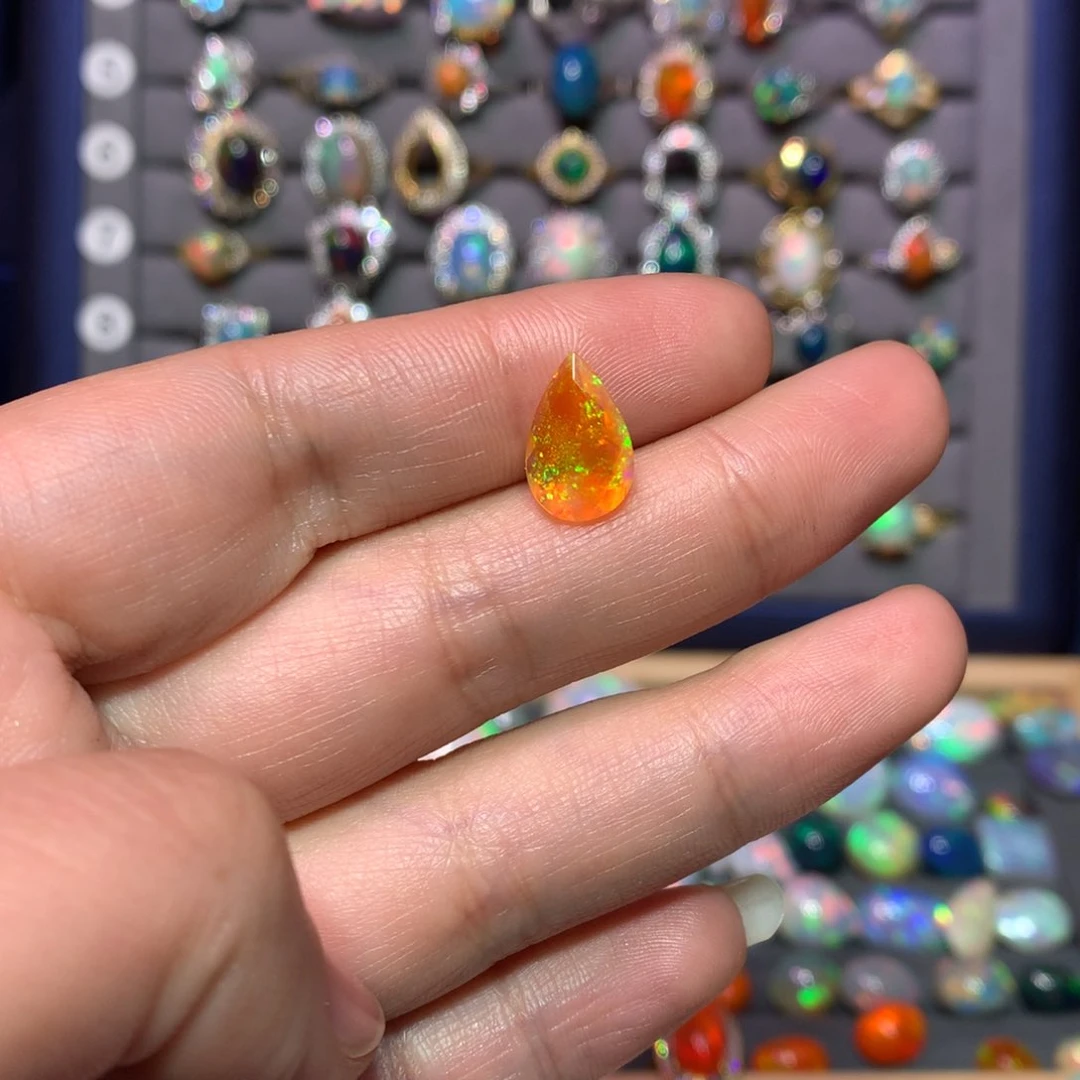 欧泊戒指款式银S925镶嵌H****?