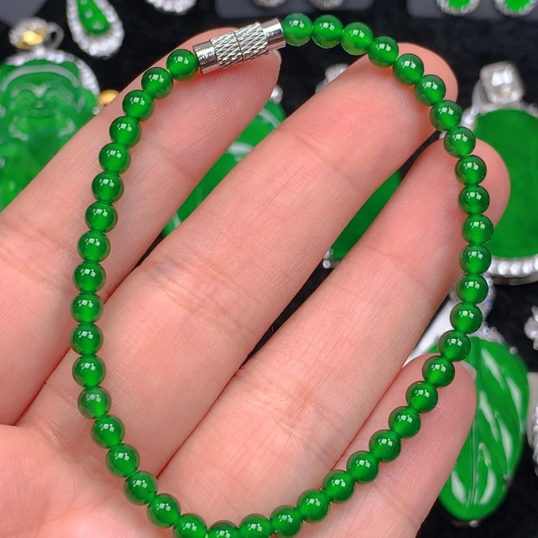 翡翠手串未镶嵌翡翠