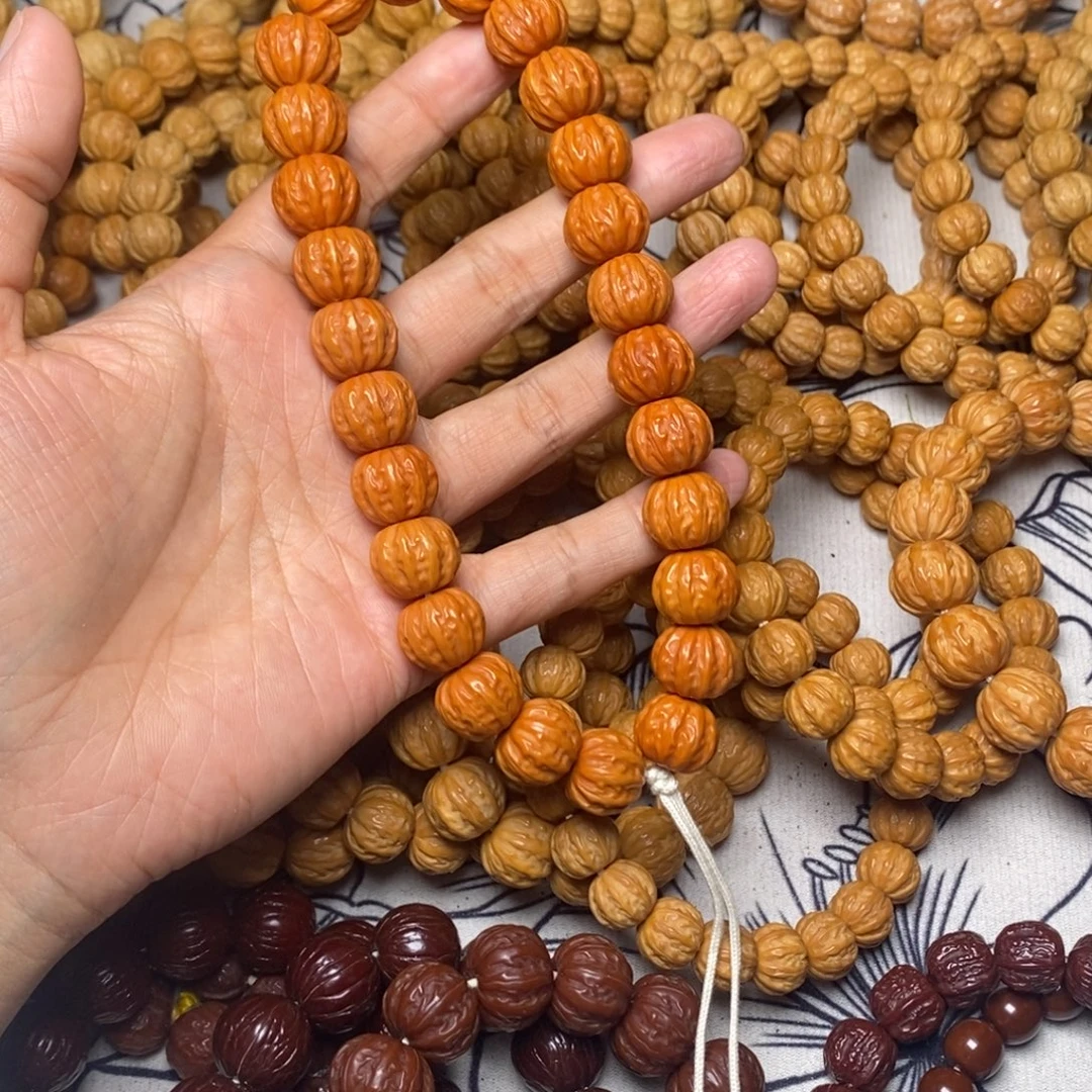 M****猴头核桃吊坠京八棱手持