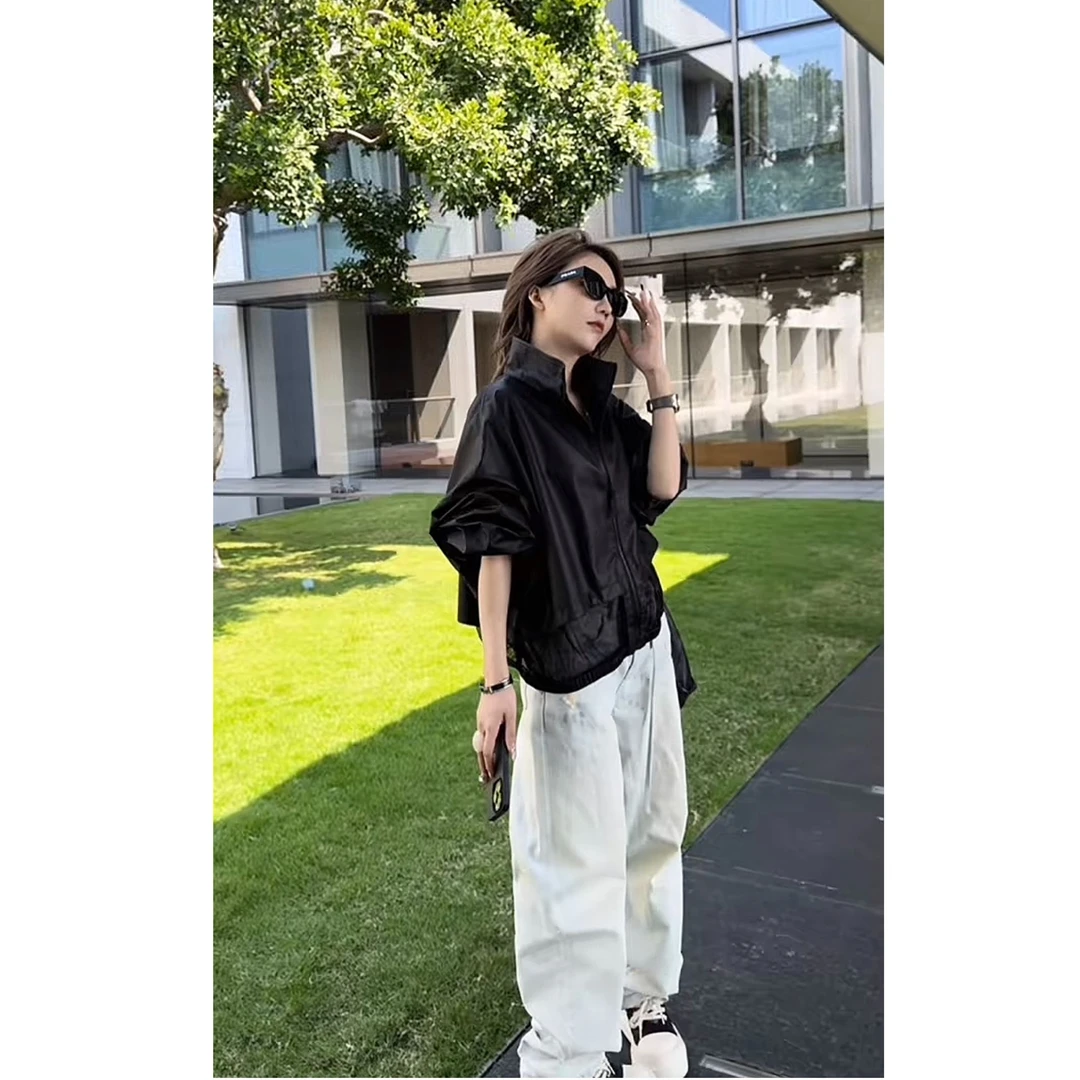 AMAZING IN | 琎口绵羊皮 | 时尚设计超薄皮衣女 A250322-KY-8090