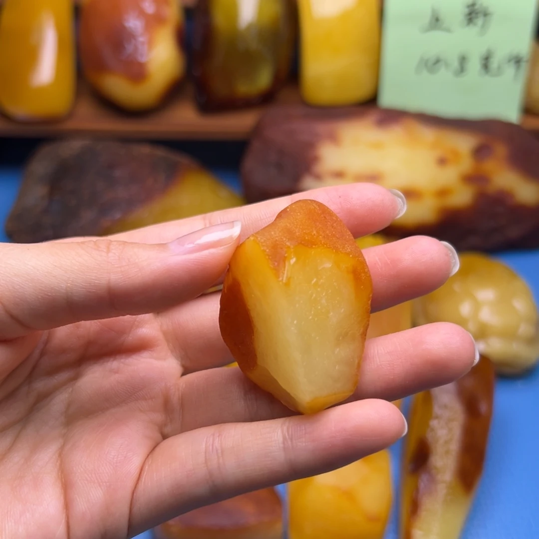 定制琥珀未镶嵌琥珀蜜蜡