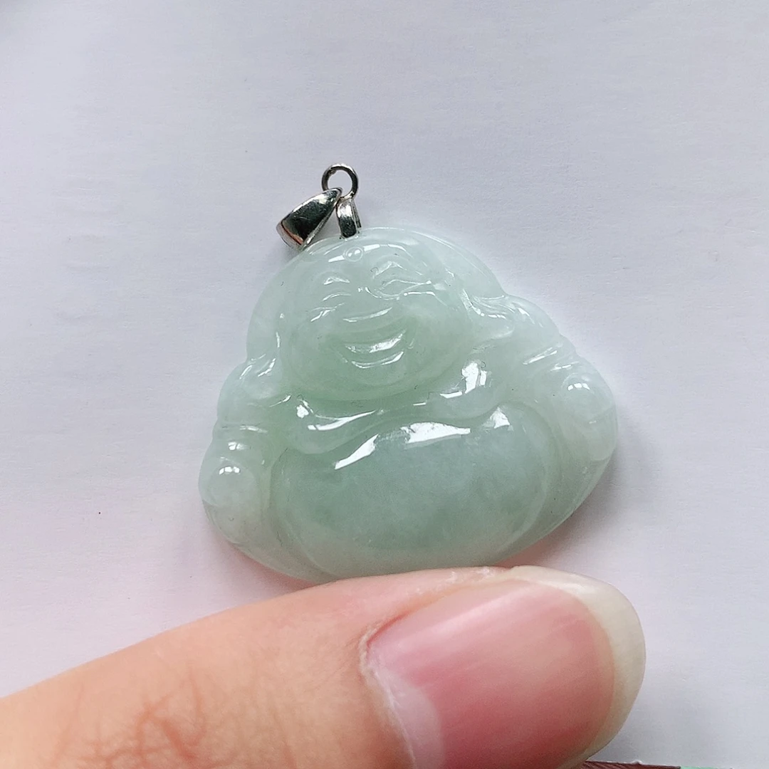 翡翠颈饰银S925镶嵌111111111111
