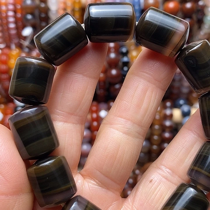 玛瑙/玉髓未镶嵌手链