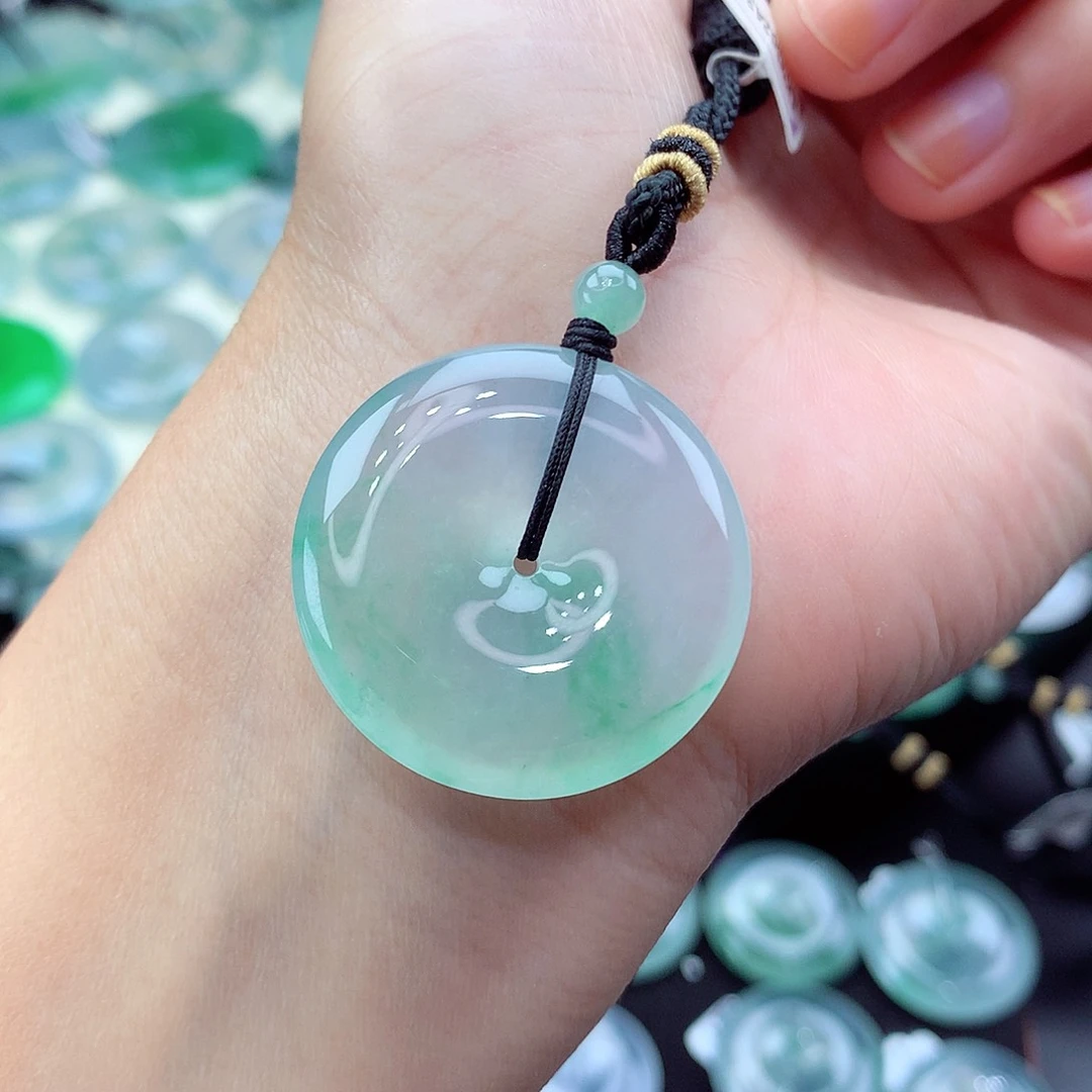 颈饰未镶嵌翡翠编号129-尺寸29/5.8