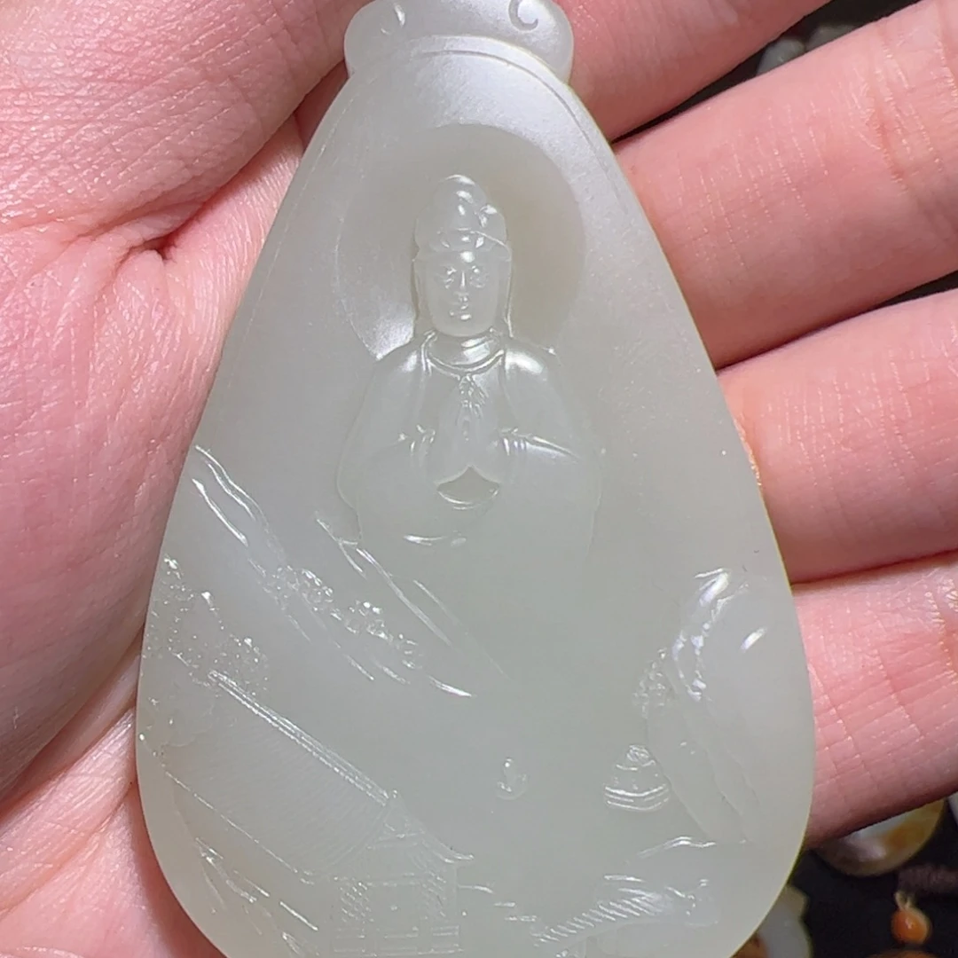 和田玉（子料）未镶嵌颈饰