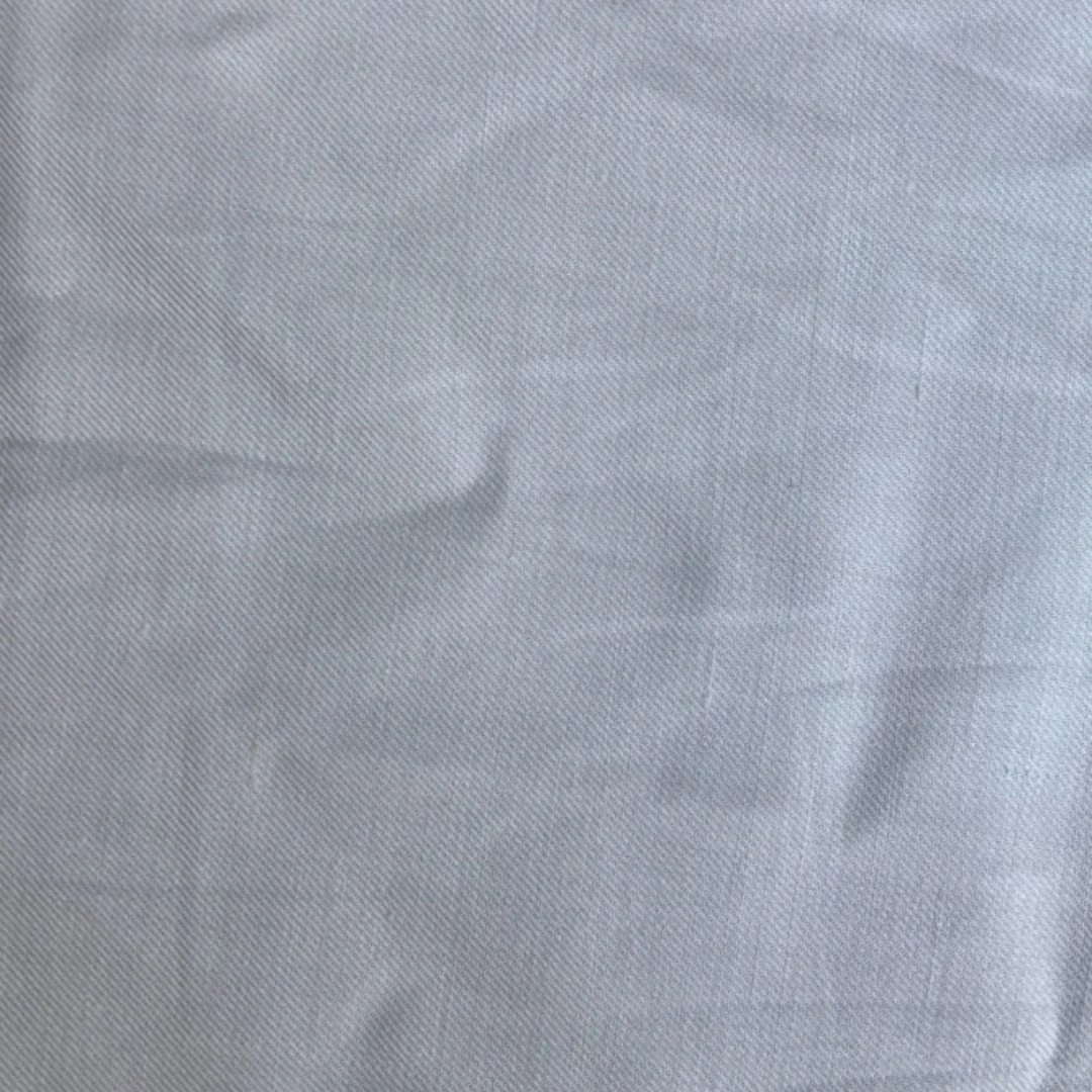 人棉苎麻斜纹卡其色门幅140cm适用于裤子面料