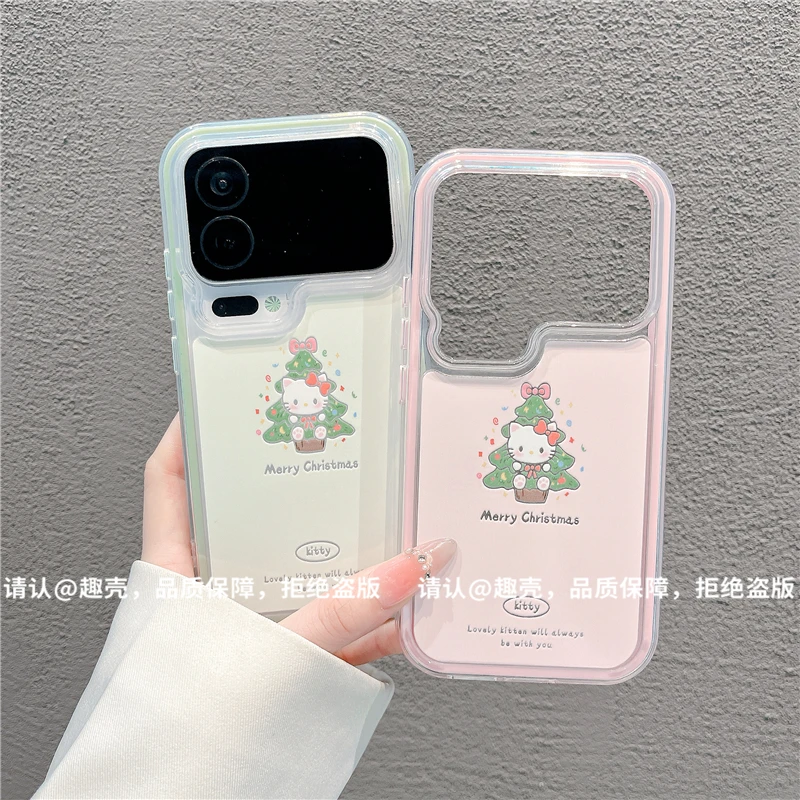 三合一炫彩适用苹果iPhone17/华为荣耀/OPPO/VIVO/小米手机壳爆款
