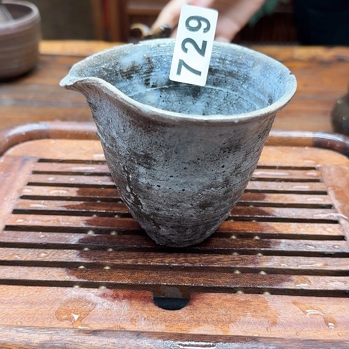 纯手工制作粗陶茶具