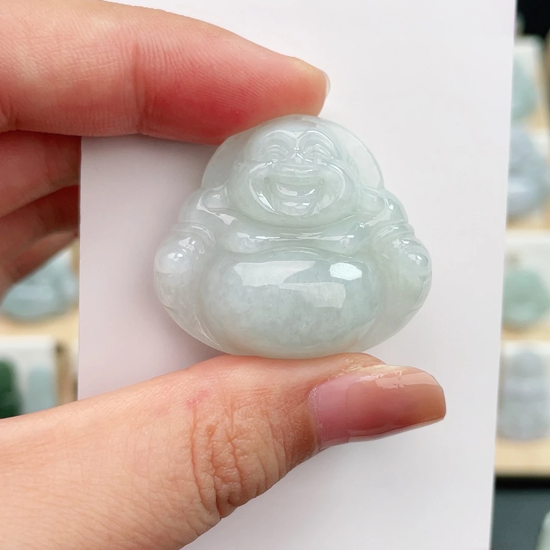 颈饰未镶嵌翡翠佛公