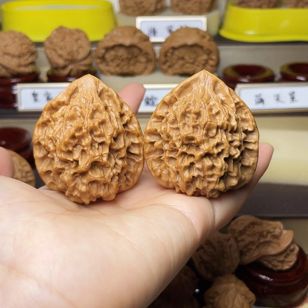 把件文玩核桃官帽43左右