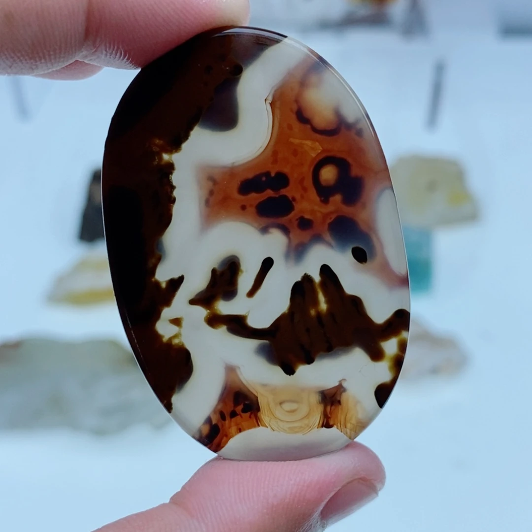 玛瑙/玉髓未镶嵌珠宝半成品