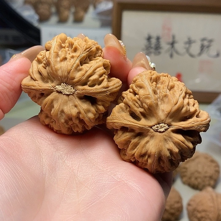 吊坠文玩核桃44球筋