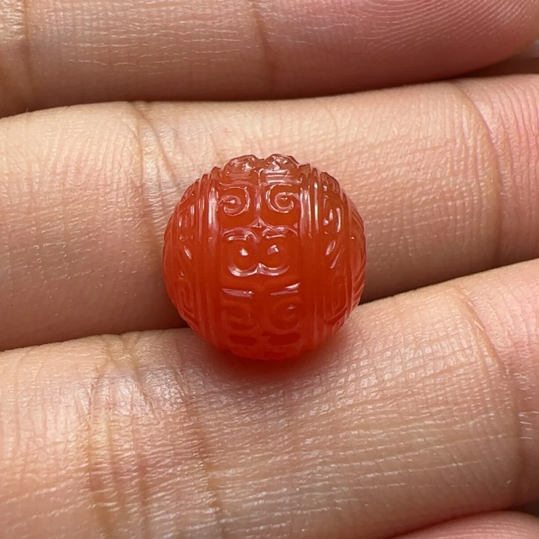 未镶嵌珠子南红玛瑙吊**当