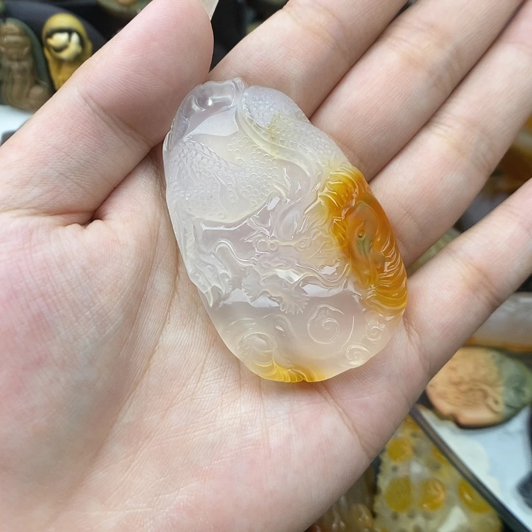玛瑙/玉髓未镶嵌颈饰