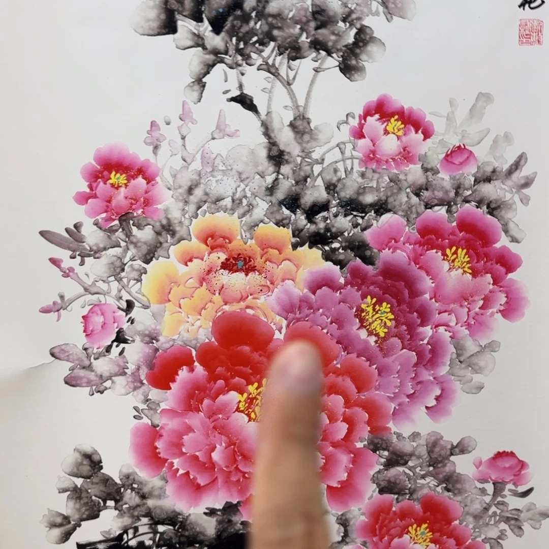 国画QA原创山水作品！带证书！限购一单