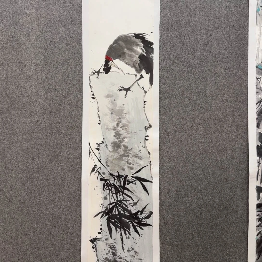 国画秦姗姗老师手绘作品