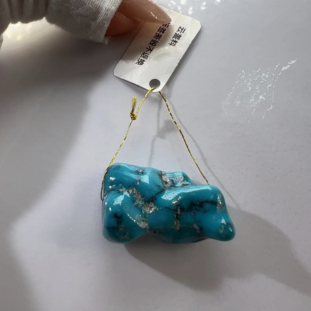 绿松石未镶嵌挂件