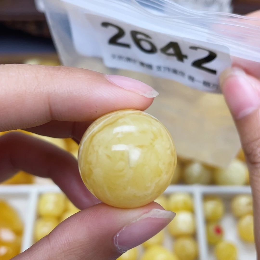 蜜蜡未镶嵌珠宝奇石粉22