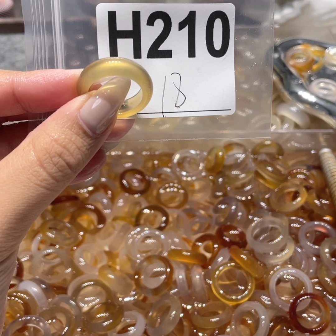 玛瑙/玉髓未镶嵌戒指210