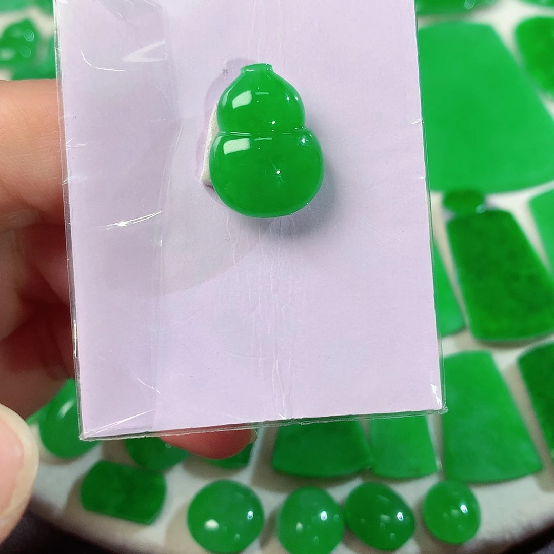 项链未镶嵌翡翠天然翡翠