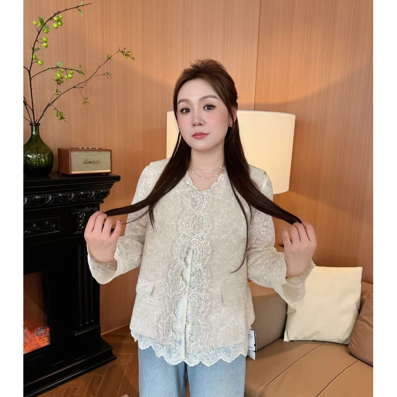 NANJIE/楠姐【长相思】新中式改良重工亚麻刺绣马甲XNS6504