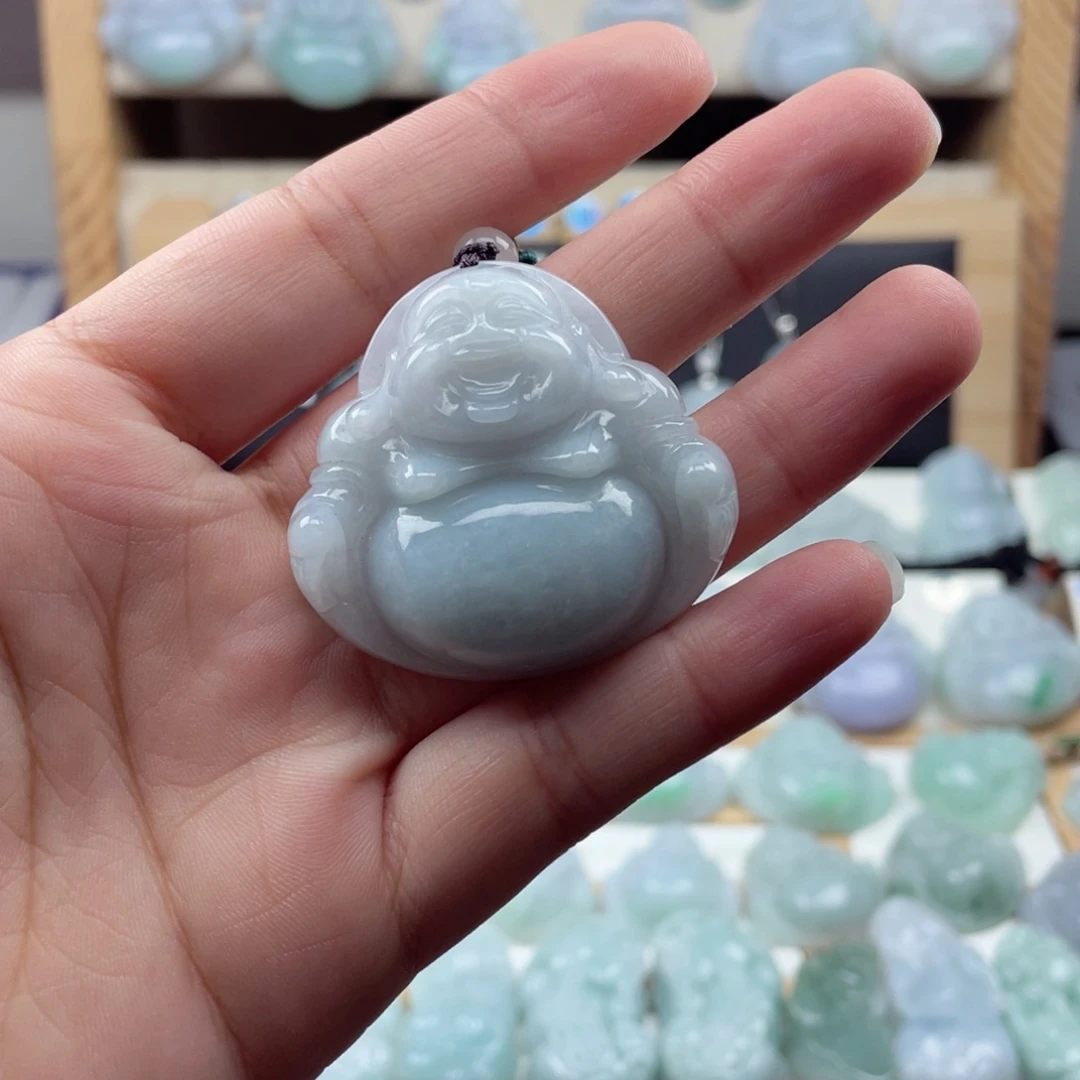 颈饰未镶嵌翡翠39尺寸佛公厚装