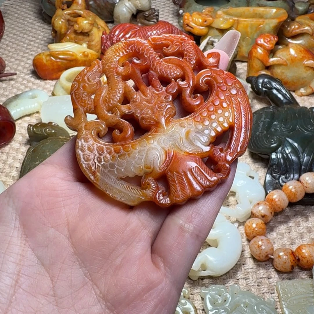 白玉菩提吊坠挂件