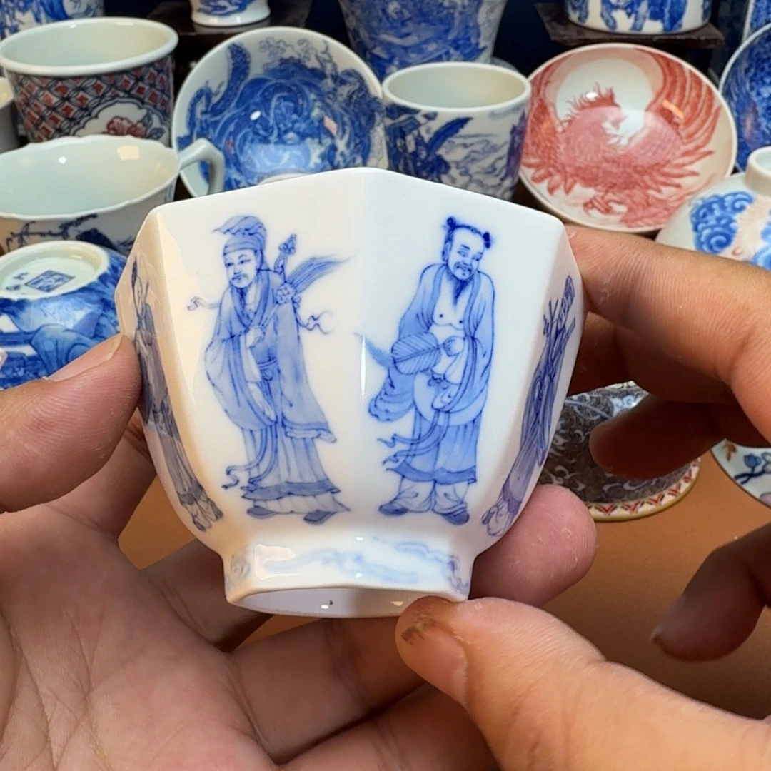 耿***杯子景德镇全手工手绘陶瓷