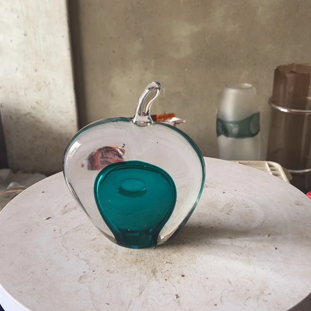 弘扬琉璃花器微瑕高度18