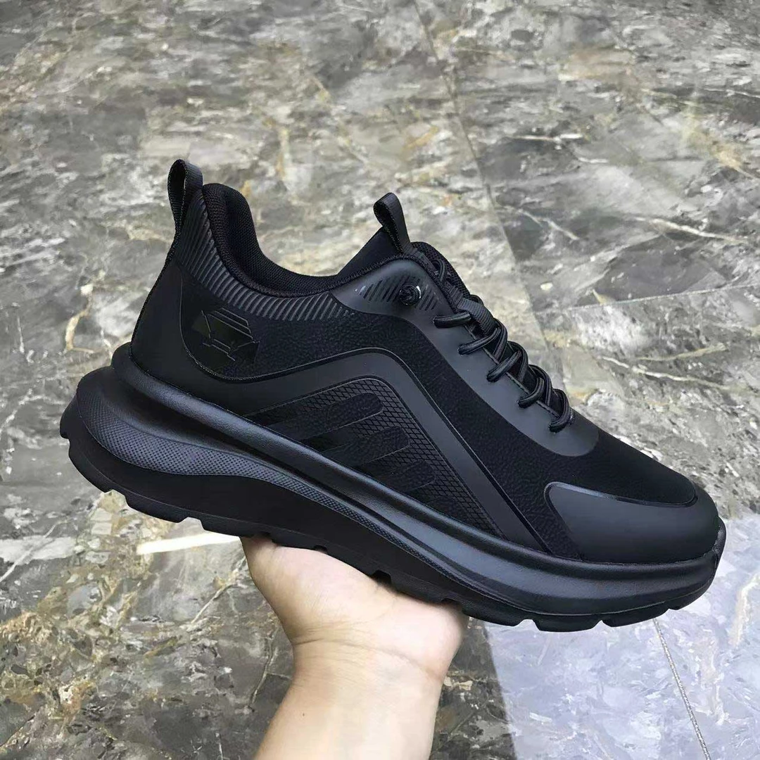 1169【单棉情侣普特】超纤男鞋套脚 轻便韩版休闲运动跑步一脚蹬