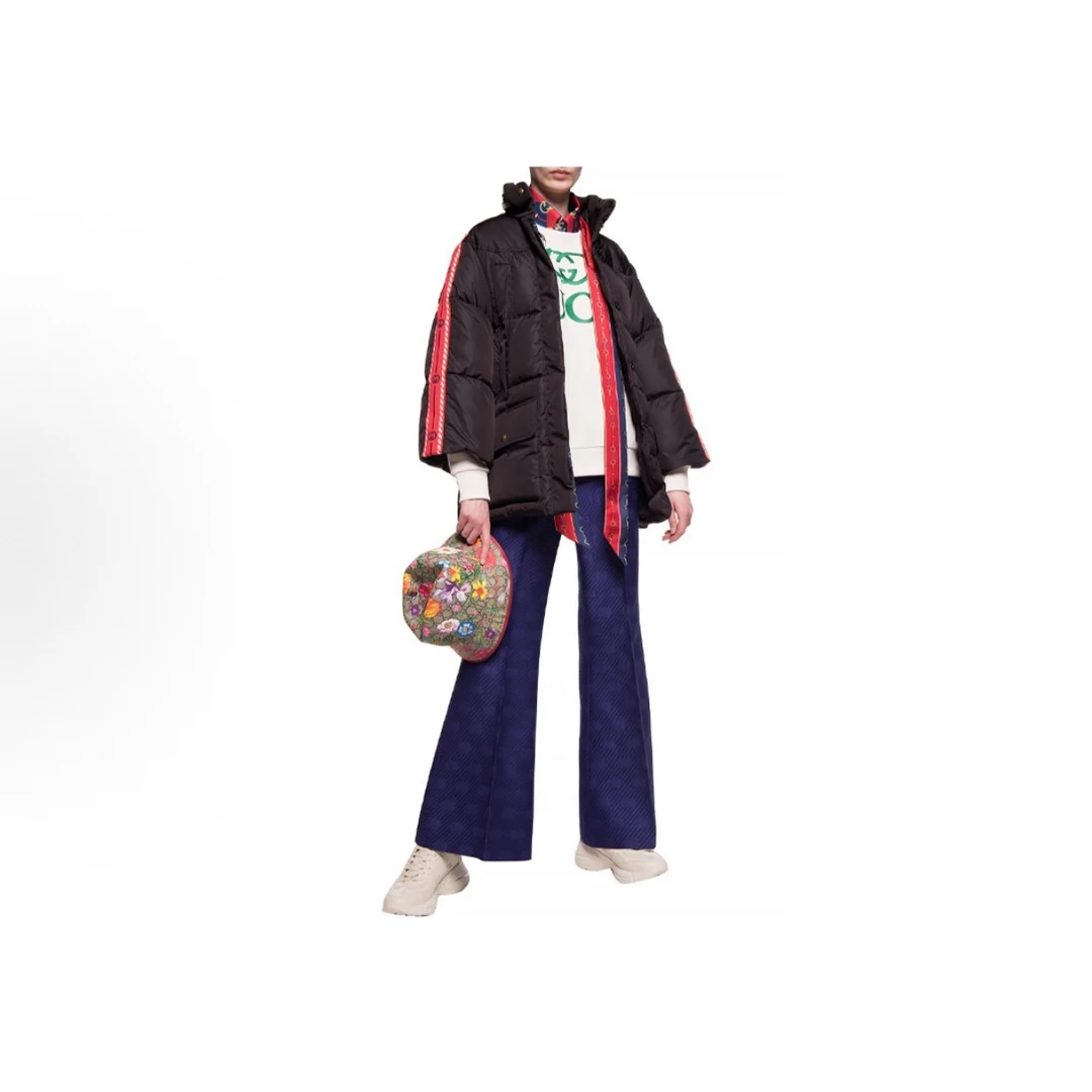 99新 GUCCI/古驰 Gucci古串标羽绒服 V0907尺码38胸围52