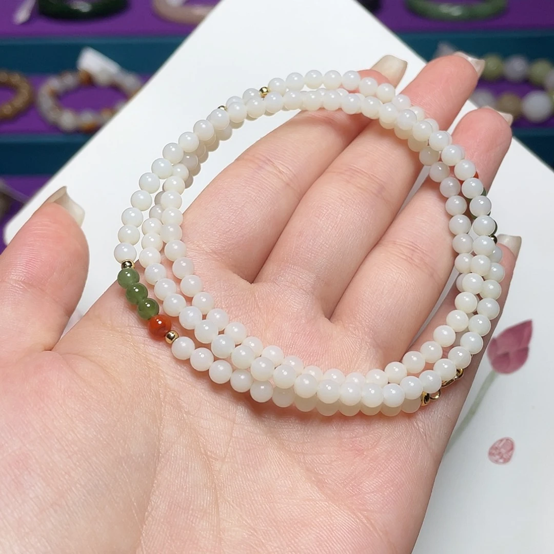 和田玉未镶嵌颈饰米达