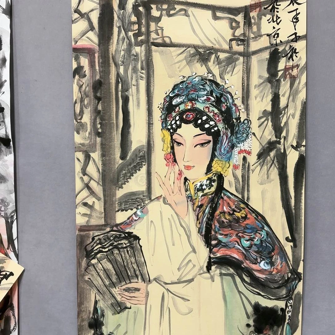 国画国画纯手绘作品请放心去藏