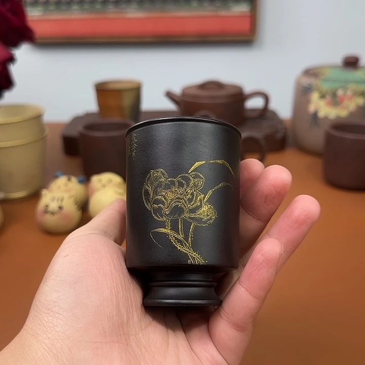 宜兴紫砂瑕疵主人杯