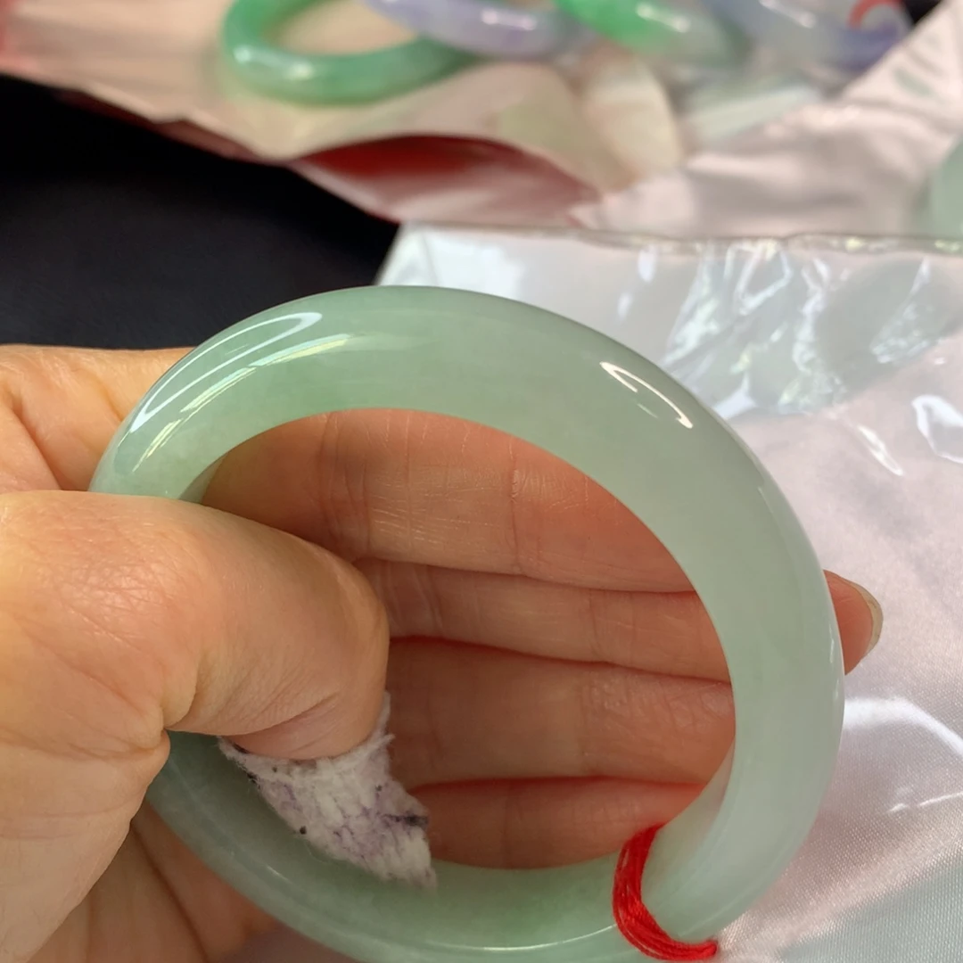 翡翠未镶嵌手镯翡翠手镯58