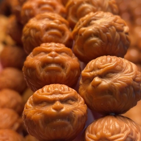 猴头核桃手串火*舞台