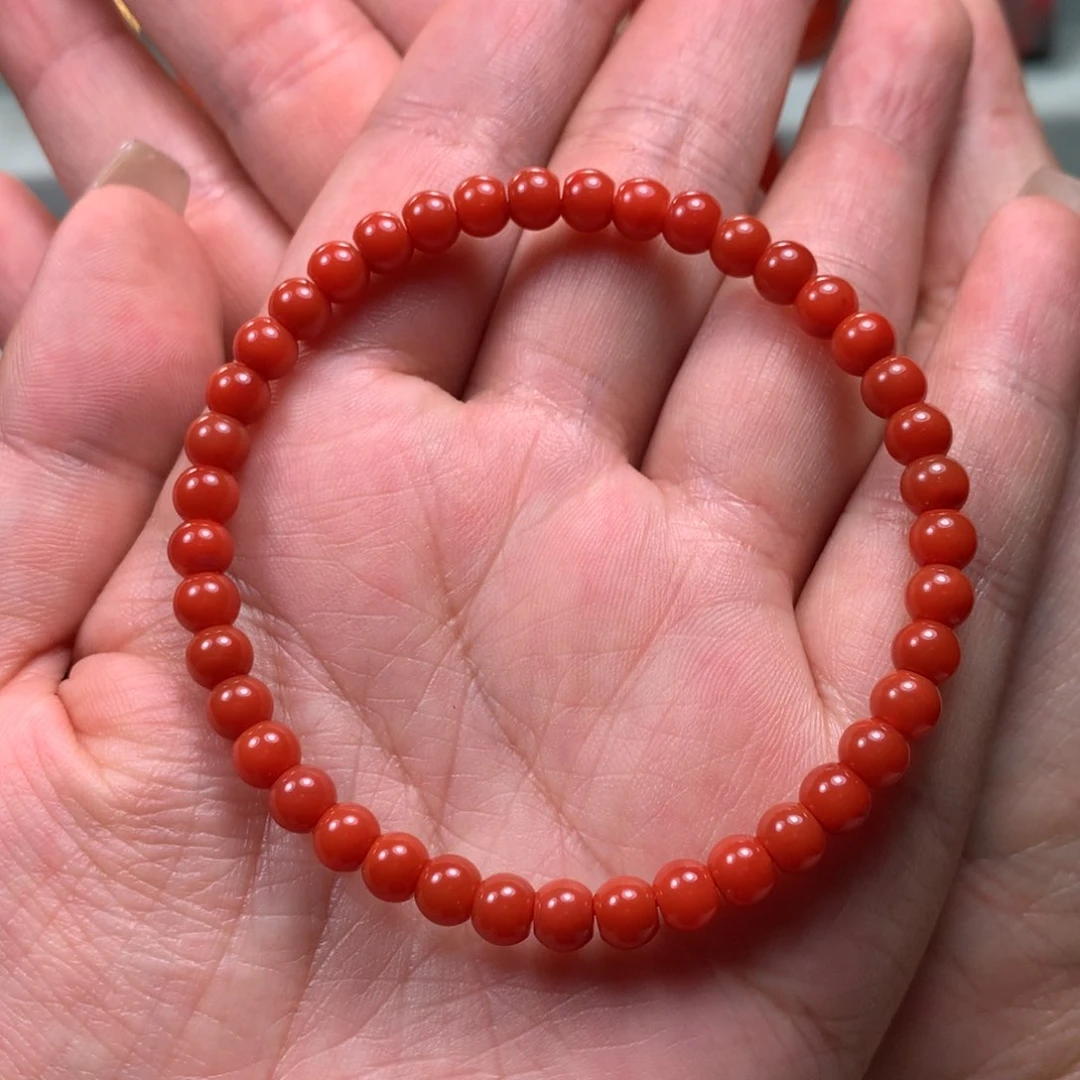未镶嵌手串南红玛瑙