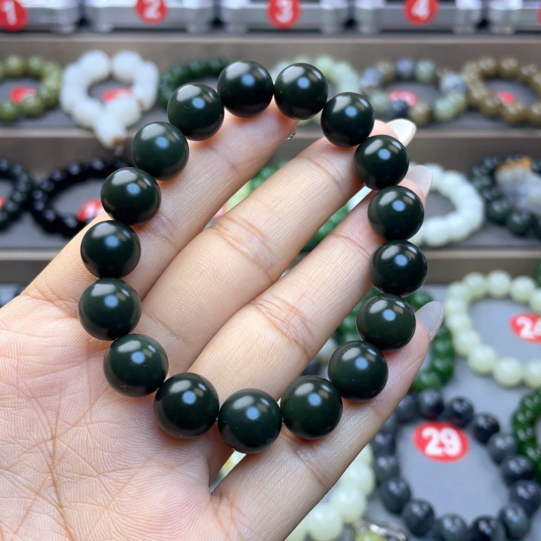 和田玉手串未镶嵌