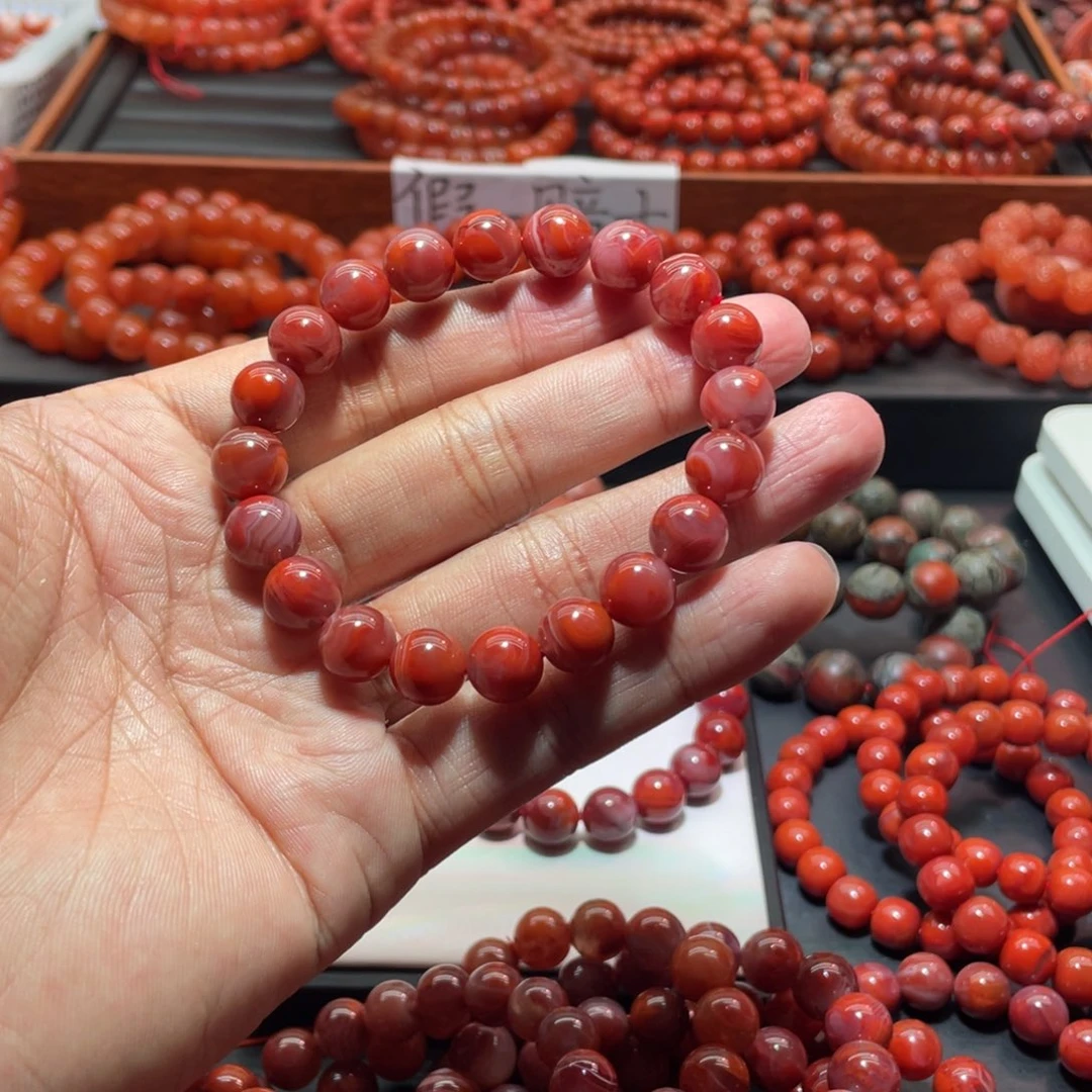 手链未镶嵌南红玛瑙