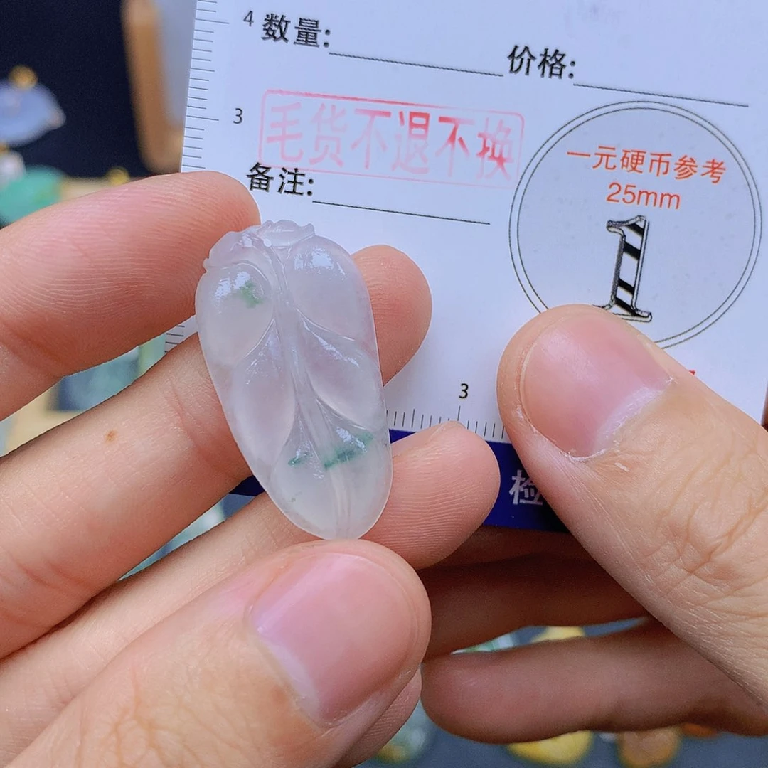 宝***妈翡翠未镶嵌颈饰翡翠