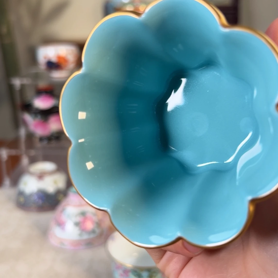 萱***萱纯手工手绘 高端茶器