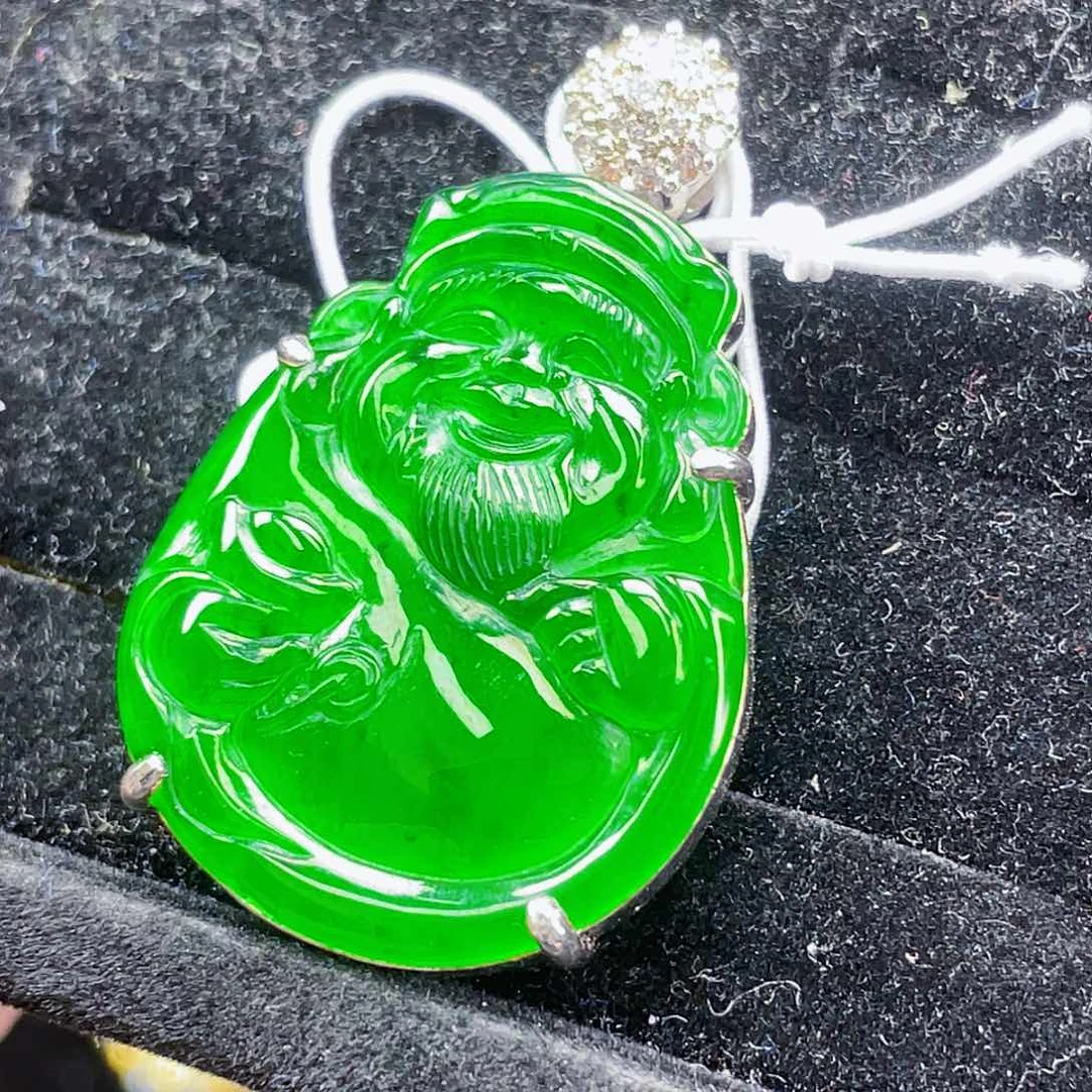 翡翠未镶嵌吊坠(不含链)30