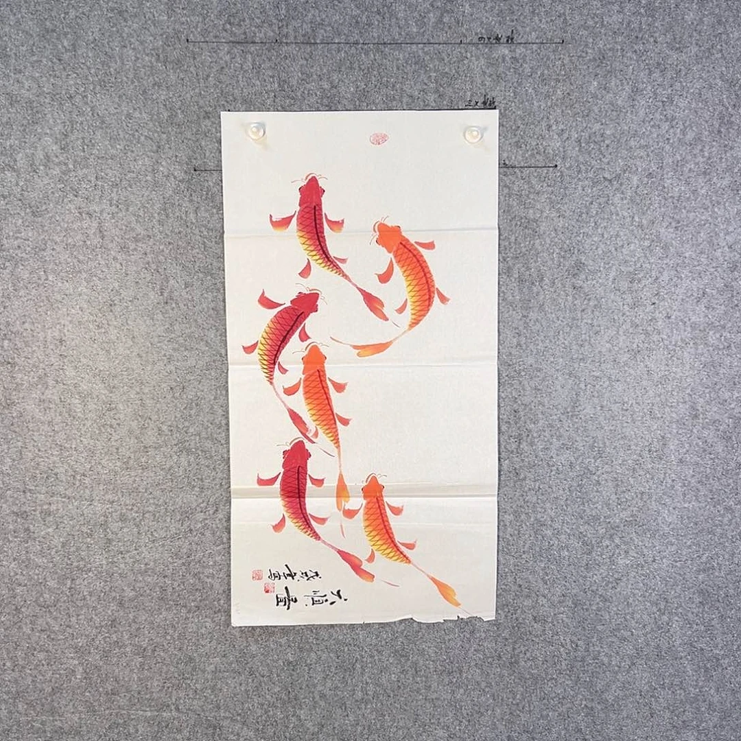 国画595 花鸟在树丛的顶端鸣叫叫声
