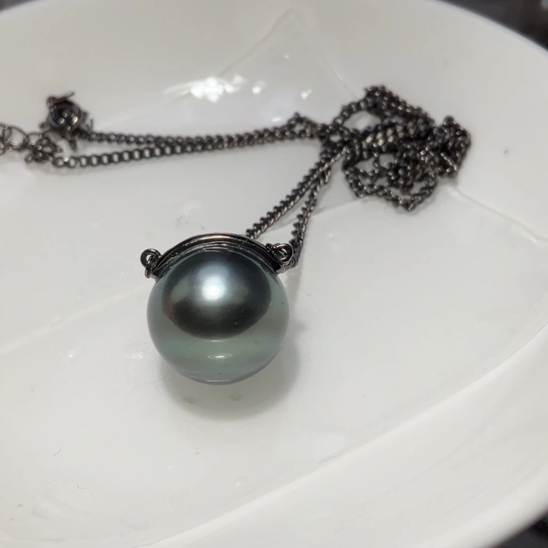 颈饰海水珍珠银S925镶嵌