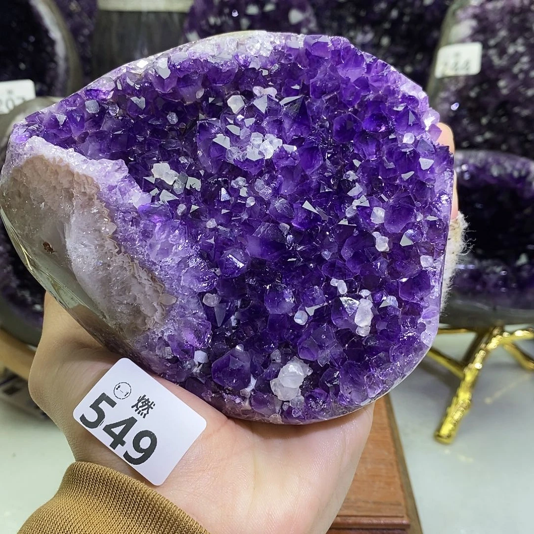 未镶嵌紫晶大型摆件（非配饰）